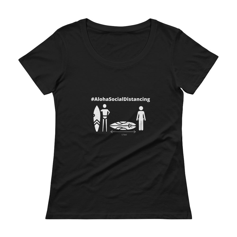 Ladies Scoopneck