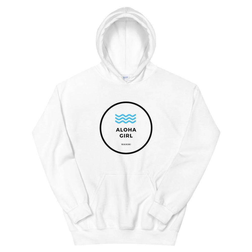 Hoodie Wave White
